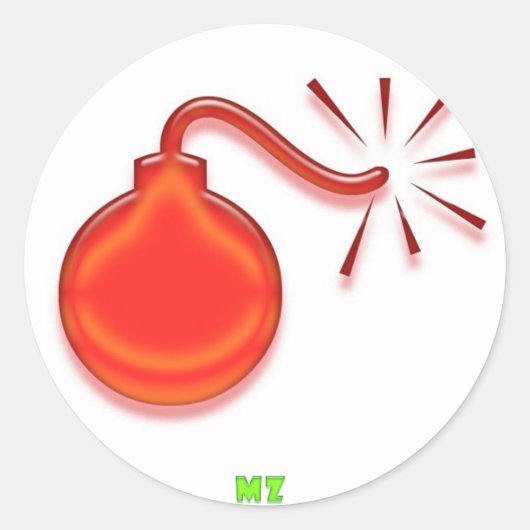 カボム！シール ラウンドシール (正面)