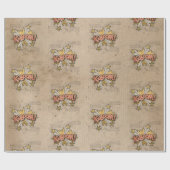 カボム！ヴィンテージ漫画ブックスチームパンクポップ・アートのアート ラッピングペーパー (フラット)