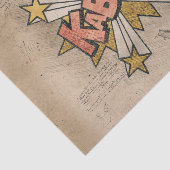 カボム！ヴィンテージ漫画ブックスチームパンクポップ・アートのアート 薄葉紙 (詳細)