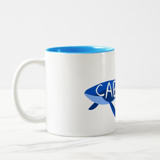 カボメキシコクジラ ツートーンマグカップ (左)