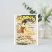 カボル・ヴィンテージ旅行ポスター ポストカード (スタンド正面)