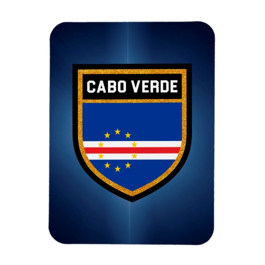 カボヴェルデ国旗 マグネット (縦)
