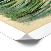 カボールシーサイドリゾート～フランスヴィンテージトラベルアート ポスター (角)