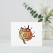 カボ遊チャ(ヴィンテージハロウィーンカード) ポストカード (スタンド正面)