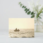 カボ魚釣りボート ポストカード (スタンド正面)