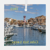 カボ・サン・ルーカス ガラスオーナメント (裏面)