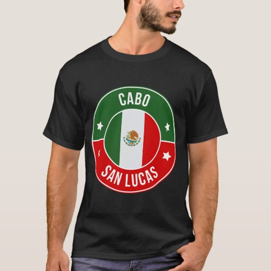 カボ・サン・ルーカス、メキシコシティ Tシャツ (正面)