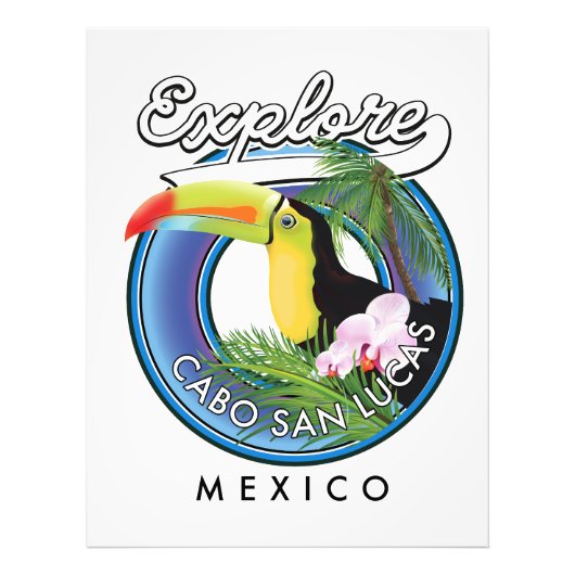 カボ・サン・ルーカス メキシコ 旅行 パッチ エクスプローラー フォトプリント            (正面)