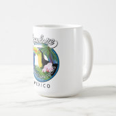 カボ・サン・ルーカス メキシコ 旅行 パッチ 探索 コーヒーマグカップ (正面右)