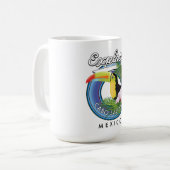 カボ・サン・ルーカス メキシコ 旅行 パッチ 探索 コーヒーマグカップ (正面左)