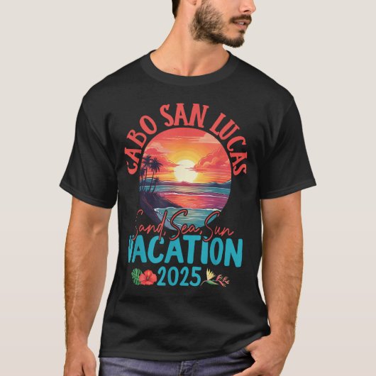 カボ・サン・ルーカス メキシコ 旅行 2025 お土産 Tシャツ (正面)