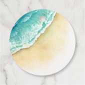 カボ サン ルーカス メキシコ 水彩画 フェイバータグ (裏面)