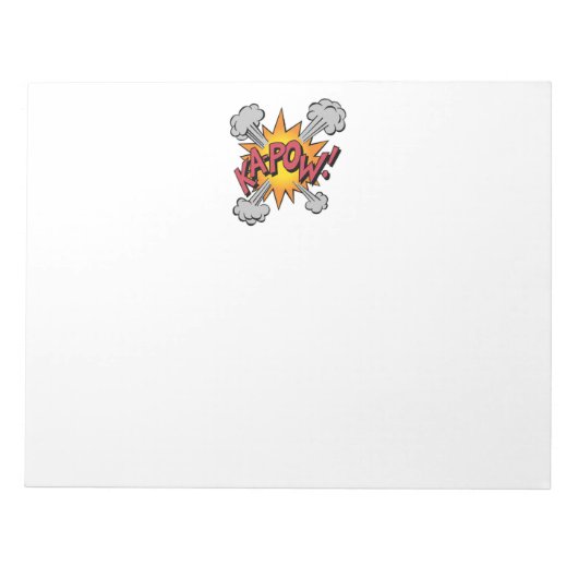 カポウ！漫画ブックグラフィック ノートパッド (正面)