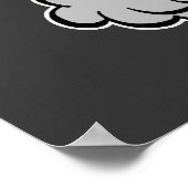 カポウ!漫画ブックグラフィック ポスター (角)