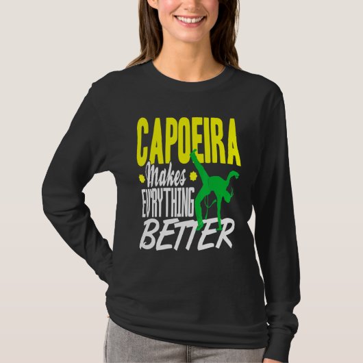 カポエイラが良い Tシャツ (正面)