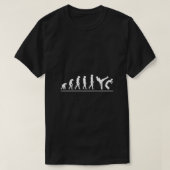 カポエイラエボリューション武術アートブラジル Tシャツ (デザイン正面)