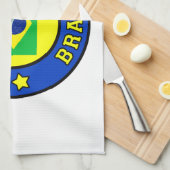 カポエイラブラシル キッチンタオル (四つ折り)