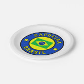 カポエイラブラシル ペーパープレート (アングル)