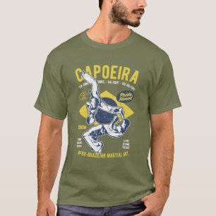カポエイラブラジル武術アーツTシャツ Tシャツ