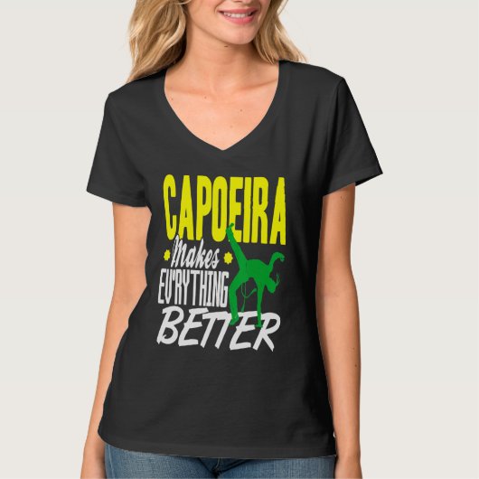 カポエイラ エブリシング ベター Tシャツ (正面)