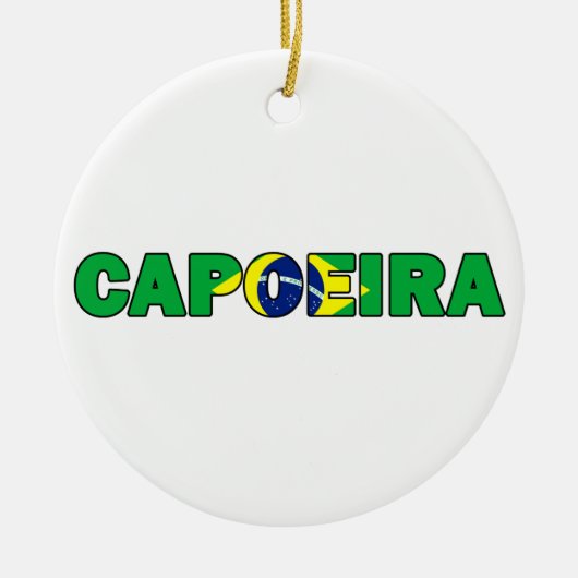 カポエイラ セラミックオーナメント (正面)