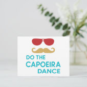 カポエイラ・ダンスを踊る ポストカード (スタンド正面)
