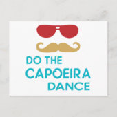 カポエイラ・ダンスを踊る ポストカード (正面)