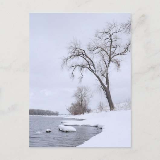 カポジ上陸（冬） ポストカード (正面)