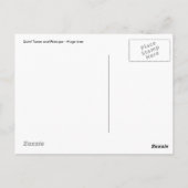 カポックの木とおとぎ娘のはがき ポストカード (裏面)