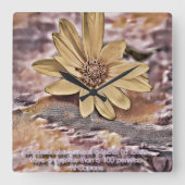 カポネ スクエア壁時計 (正面)