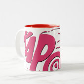 カポー！ ツートーンマグカップ (正面左)