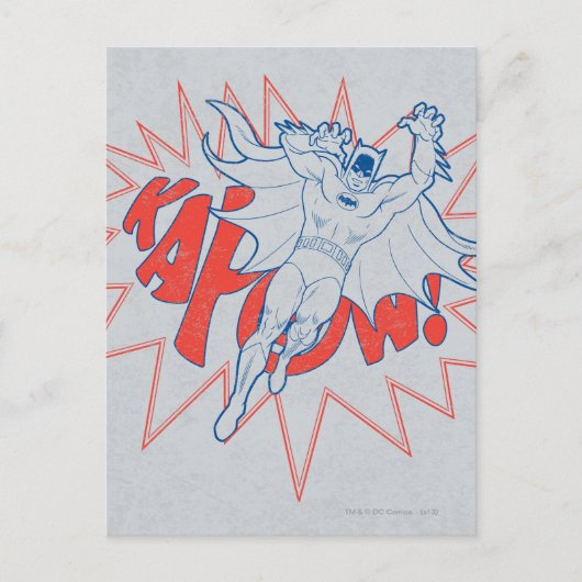 カポー！バットマングラフィック ポストカード (正面)