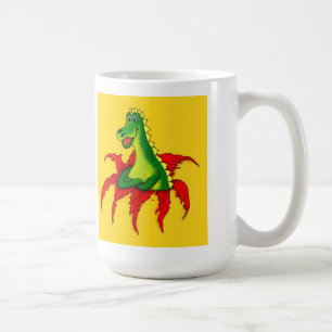 カポ、小さなドラゴン コーヒーマグカップ