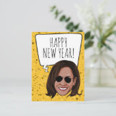 カマおもしろいラハッピー新年 ポストカード (スタンド正面)
