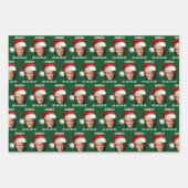 カマおもしろいラハリスクリスマス ラッピングペーパーシート (正面2)