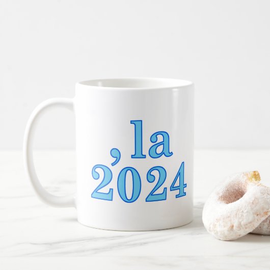 カマおもしろいラハリスコンマLa 2024 コーヒーマグカップ (ドーナツ)