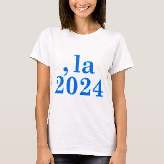 カマおもしろいラハリスコンマLa 2024 Tシャツ (正面)
