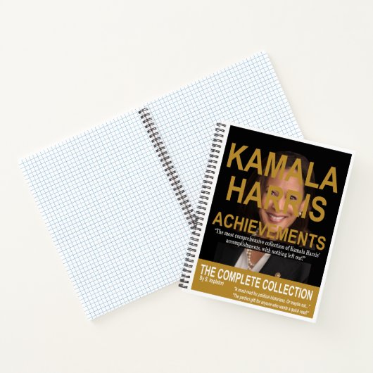 カマおもしろいラハリス政治ユーモア、ギャグギフト ノートブック (内部)