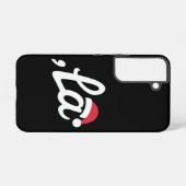 カマおもしろいラハリス2024カンマLa Christmas Samsung Galaxyケース (裏面横)