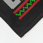 カマおもしろいラハリス2024クリスマスコンマLa Men Wo フリースブランケット (角)