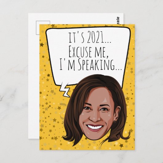 カマおもしろいラ新年：申し訳ございま話せん ポストカード (正面/裏面)