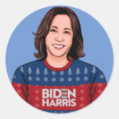 カマおもしろいラ・クリスマス：このクリスマスは歴史である ラウンドシール (正面)