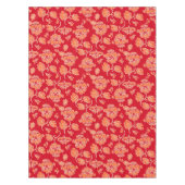 カマオールハワイアンプロテアトロピカルフローラ テーブルクロス (正面)