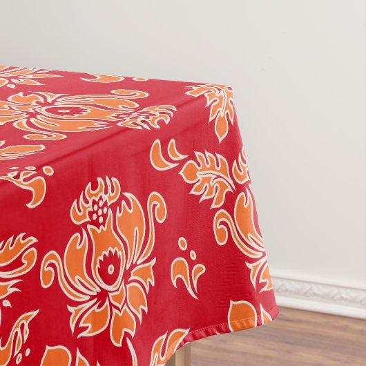 カマオールハワイアンプロテアトロピカルフローラ テーブルクロス (インサイチュ)