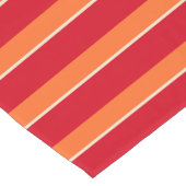 カマオールハワイアン座標ビーチストライプ ショートテーブルランナー (コーナー)