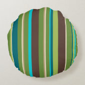 カマオールハワイトロピカルプロテアフローラリバーシブル ラウンドクッション (裏面)