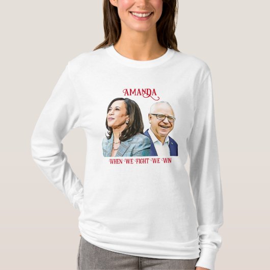 カマカスタマイズラハリスティムワルツ2024 Tシャツ (正面)