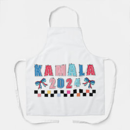 カマカラフルラハリス2024.ヘビーホワイト.ミディアム エプロン