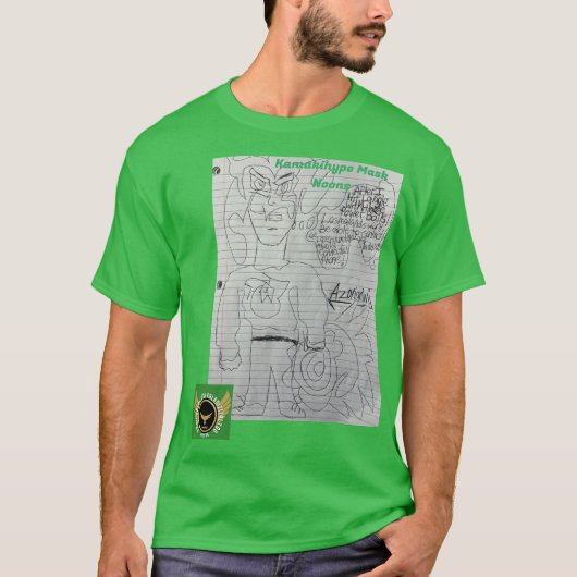 カマキハイプマスクノーン Tシャツ (正面)