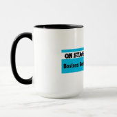 カマキリのコーヒー・マグが付いているステージ マグカップ (左)